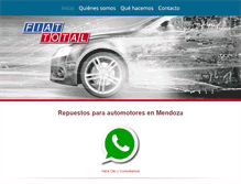 Tablet Screenshot of fiattotal.com